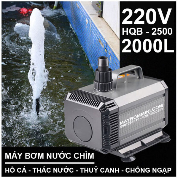may bom thac nuoc 220V HQB 2500