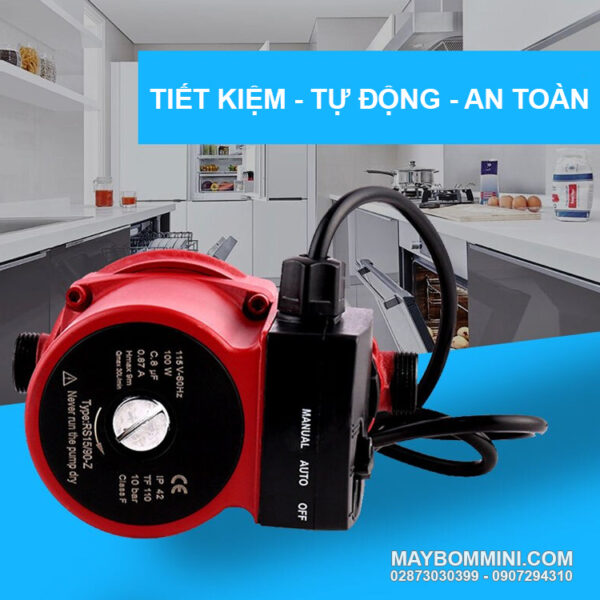 may bom tiet kiem dien tu dong an toan
