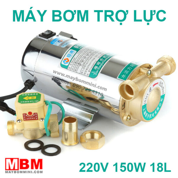 may bom tro luc nuoc nong lanh