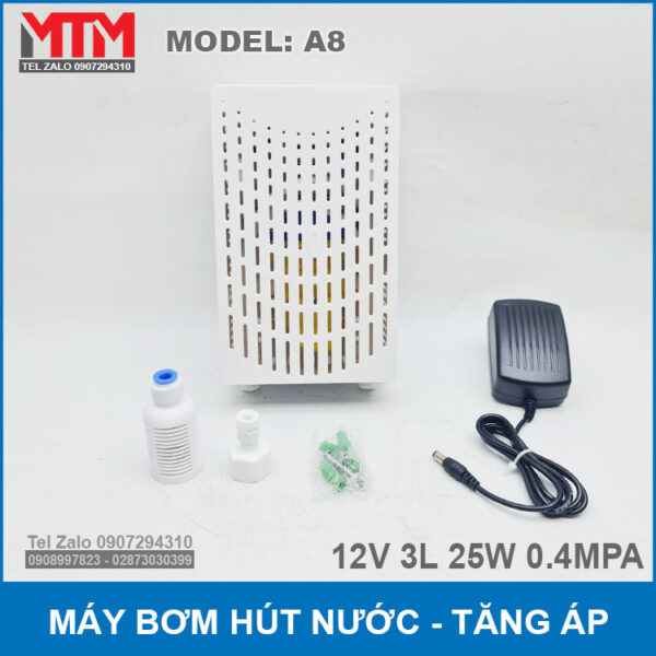 may bom voi nuoc binh loc