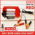 may bom xang dau nhot 12V 380W 50L red