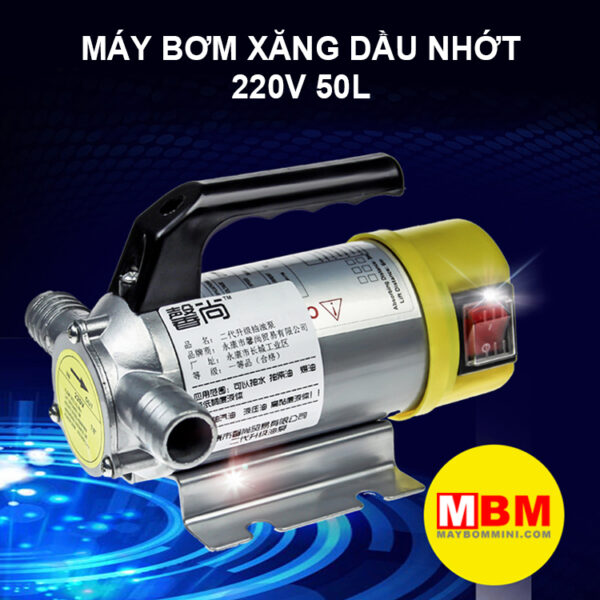 may bom xang dau nhot 220v