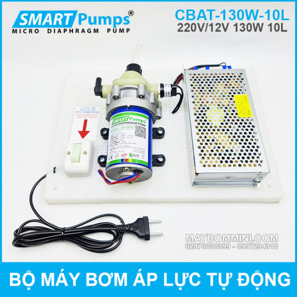 may bom xit rua xe mini ve sinh may lanh 130w