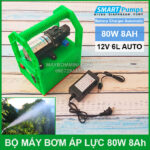may may bom ap luc 12v 80w ac quy 8Ah