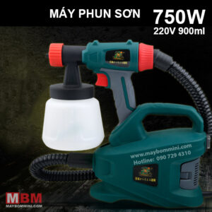 Máy phun sơn cầm tay mini 220V 750W