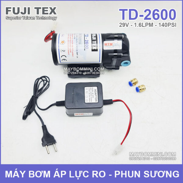 may phun suong 25 bec phun TD 2600