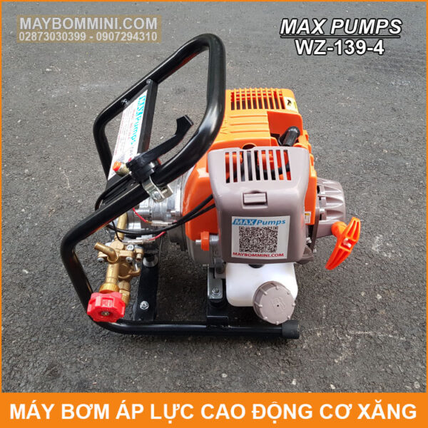 may phun thuoc tru sau dong co xang
