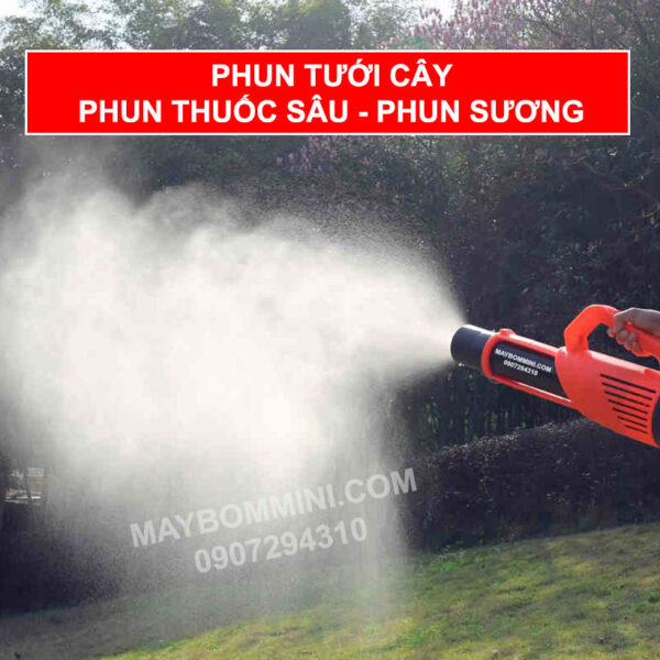 may phun tuoi cay phun thuoc sau phun suong