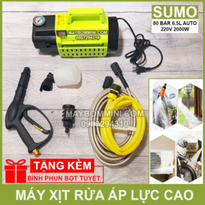 Máy xịt rửa áp lực cao 220V 2000W 80Bar SUMO