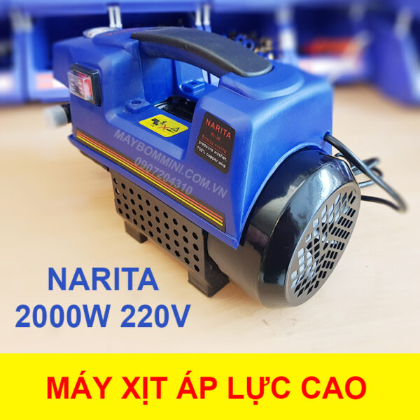 may rua xe gia dinh 220v 2000w