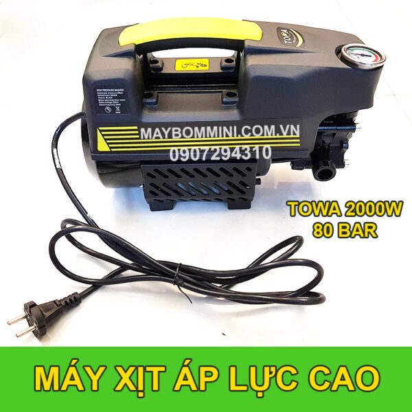 may rua xe gia dinh Towa