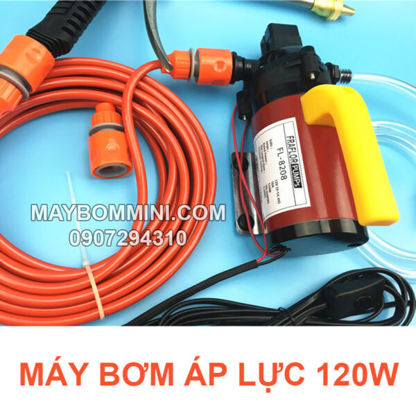 may rua xe ve sinh may lanh 120w