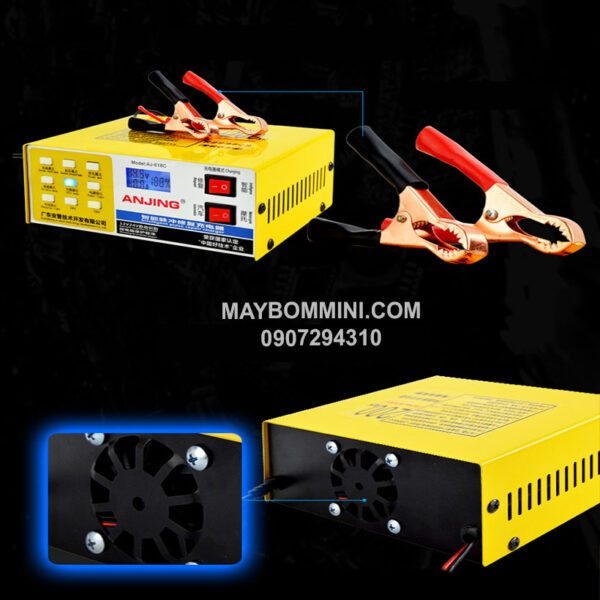 may sac binh ac quy 12v 24v cao cap gia re thong minh