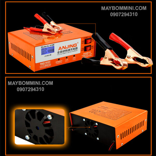 may sac binh ac quy oto xe may cao cap