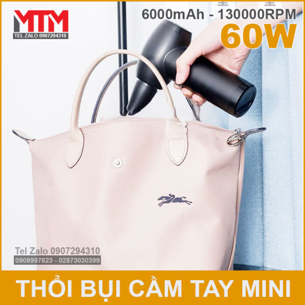 may say thoi bui mini cam tay