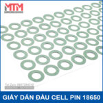 mieng dan pin 18650 don