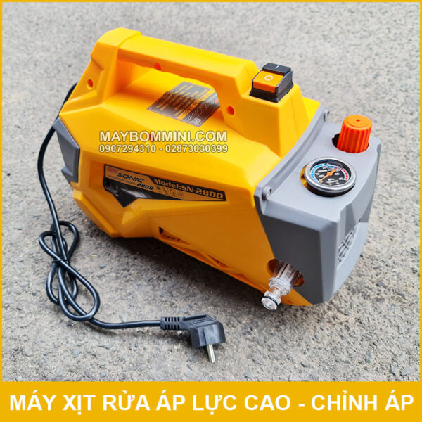 mya rua xe gia dinh mini Sonic 2800W