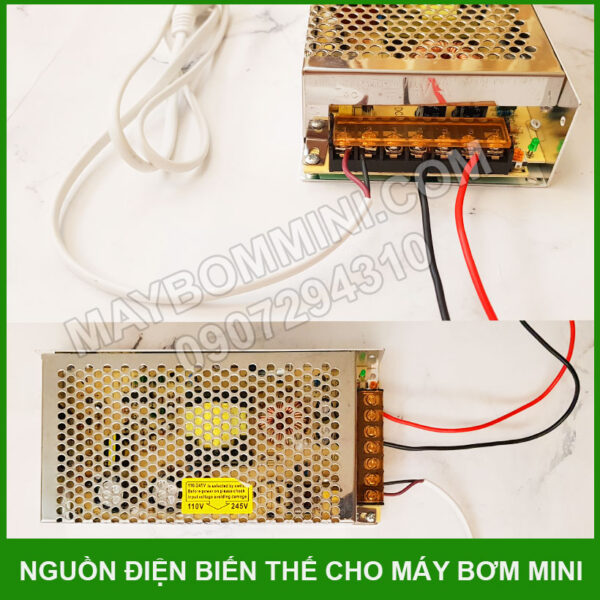 nguon dien bien the may bom ap luc mini 80w