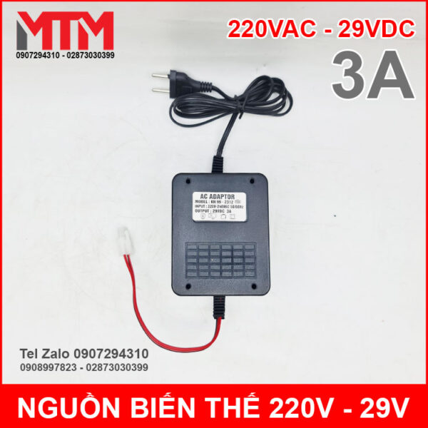 nguon may bom phun suong 29V 3A 1