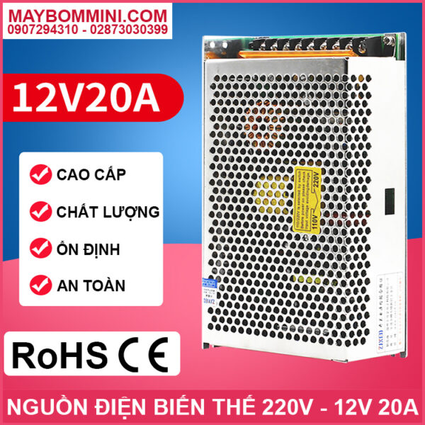nguon to ong 12v 20a