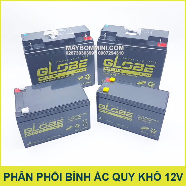 nha phan phoi binh ac quy kho Globe Viet Nam