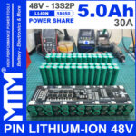 nhan dong pin 48V 5AH 30A 13S2P