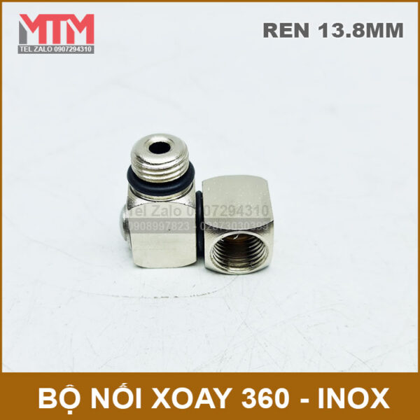 noi bec xoay inox 13mm