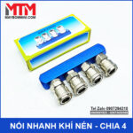 noi nhanh chia 4 ong khi nen