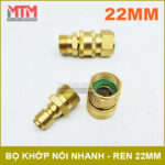 noi nhanh ong day may rua xe 22mm