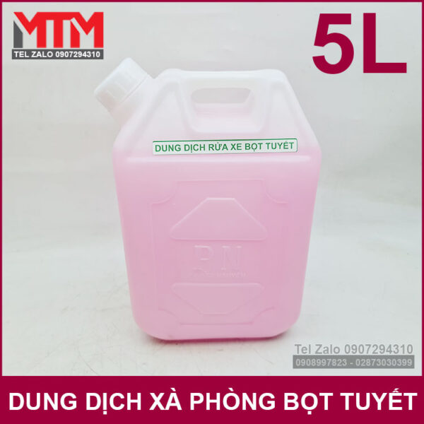 nuoc rua xe bot tuyet 5L