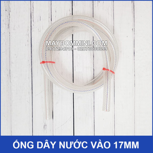 ong day nuoc vao 17mm 2 met