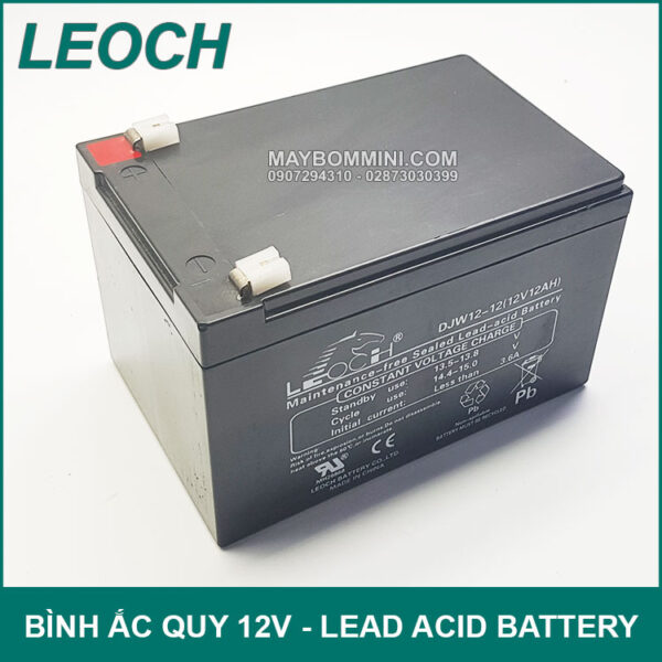 phan phoi binh ac quy 12V LEOCH