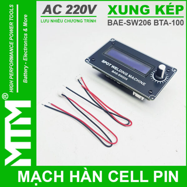 phan phoi mach han cell pin xung kep BAE 206 BTA100
