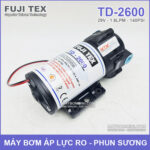 phan phoi may bom ap luc phun suong Fuji Tex TD 2600