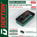phan phoi may chuyen vit mini DEKTON DK CV0501 4 cap do Chan sac Type C Kem nhieu phu kien