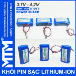 phan phoi pin sac lihtium ion 3V7 5A 1S2P MTM