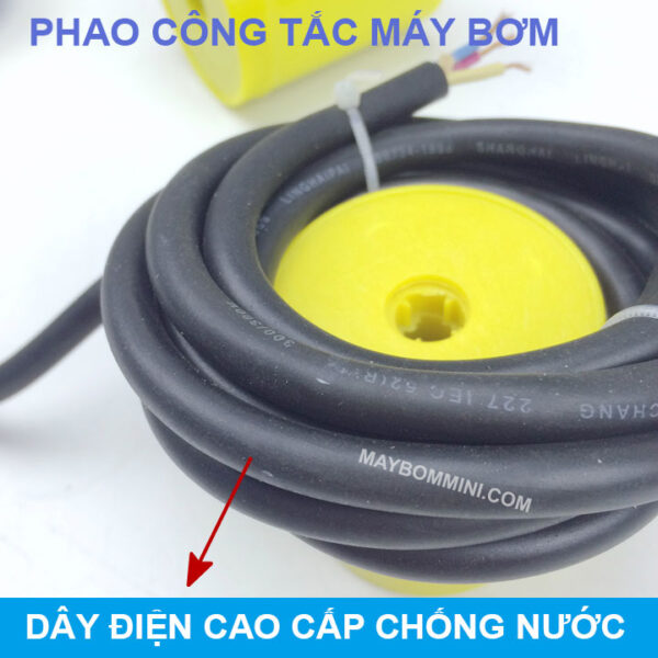phao tat mo tu dong bom nuoc