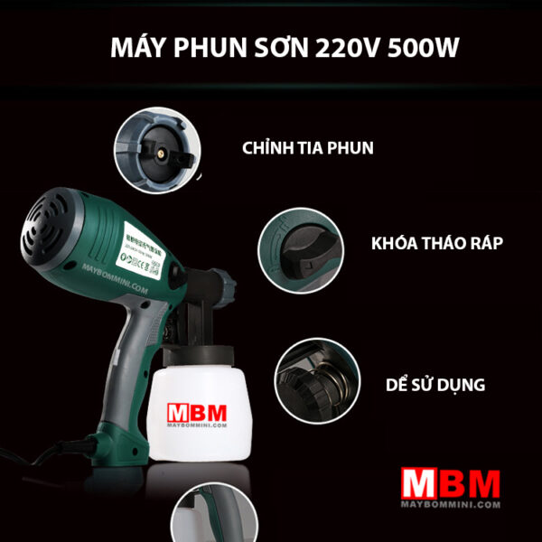 phun son cam tay tien dung