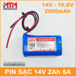 pin 14v 4000mah 5A 4S
