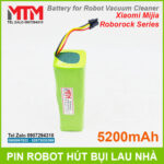pin cho may hut bui lau nha Xiaomi Mijia Roborock S50 S51 S55 T60 Sweeping Mopping Robot 5200mah