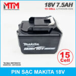 pin makita 18v 15 cell gia tot