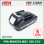 pin makita 3ah chinh hang