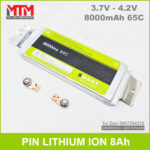 pin may han cell 8ah 65C