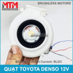 quat 12v khong choi than BLDC