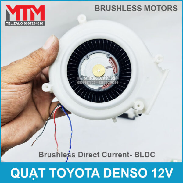 quat hut khong choi than Toyota 12v