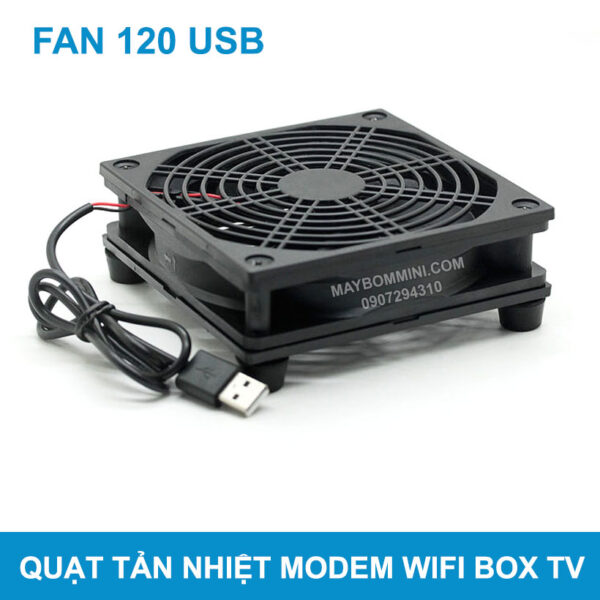 quat tan nhiet lam mat cho modem wifi