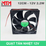 quat tan nhiet sunoa 12v 120mm
