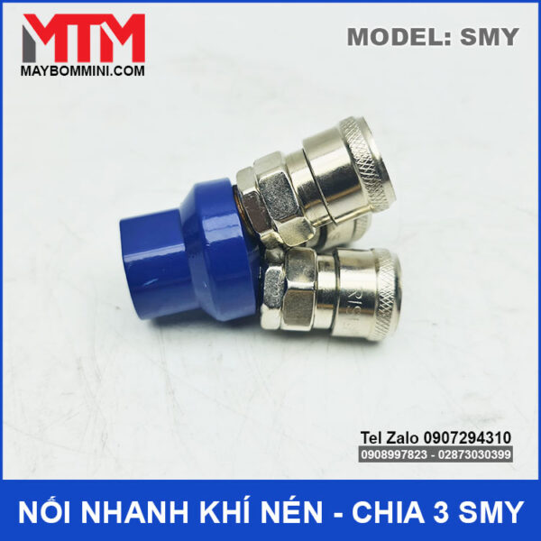quick plug connector SMY air pump air compressor connector SMV round three way connector