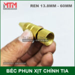 ren noi bec chinh tia phun xit tuoi cay 60mm
