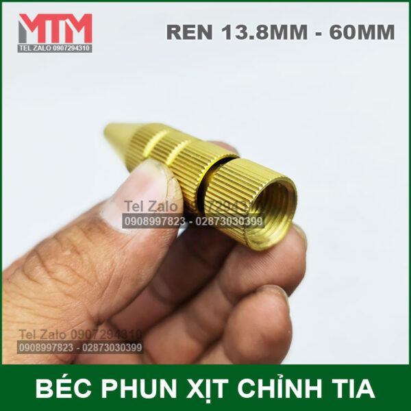ren noi bec chinh tia phun xit tuoi cay 60mm
